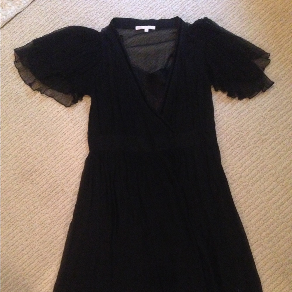 Rebecca Taylor black dress size 4